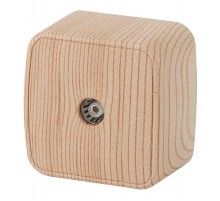 3-301-11 Intro Розетка TV одиночная, IP20, ОУ, Polo, сосна  Б0036111  Intro