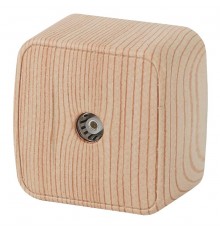 3-301-11 Intro Розетка TV одиночная, IP20, ОУ, Polo, сосна  Б0036111  Intro