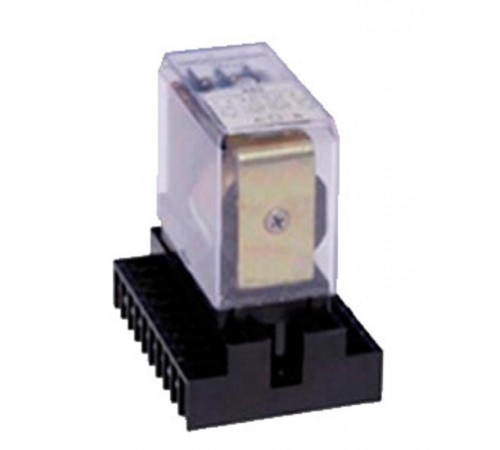 РПУ-2М-211-6620-У3, 220В/50Гц, под винт, 6А, 6з+2р, IP40, реле промежуточное  ET012301  Электротехник