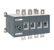 Рубильник 630A 4P реверсивный без рукоятки управления TwinBlock  tb-s-630-4p-rev  EKF