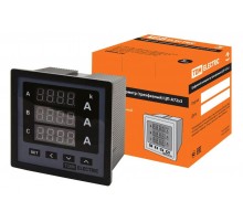 Цифровой амперметр ЦП-А72х3 0-50кА-0,5 (трехфазный, акционный, старая поверка)  SQ1102-0502  TDM