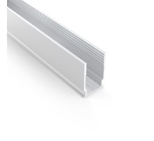 Короб алюминиевый для гибкого неона 8х16 мм, длина 2 метра  134-080  NEON-NIGHT