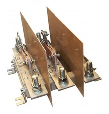 РЕ19-43-31190-00 УХЛ3, 1600А, 3-х полюсный на 1 напр., центральный рычаг для управления штангой, IP00, разъединитель  (ЭТ)  ET002577  Электротехник