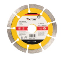 Диск алмазный отрезной сегментный 125x22.2 мм  KR-90-0101  Kranz