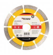 Диск алмазный отрезной сегментный 125x22.2 мм  KR-90-0101  Kranz