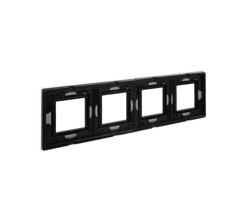 Рамка из натурального стекла, "Avanti", светло-серая, 8 модулей  4404828  DKC