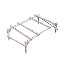 Опорная конструкция для установки оборудования TECHNORAPTOR 1500х1000 тип 2  KM-TR-SSEI-1500-1000-2  КМ - профиль