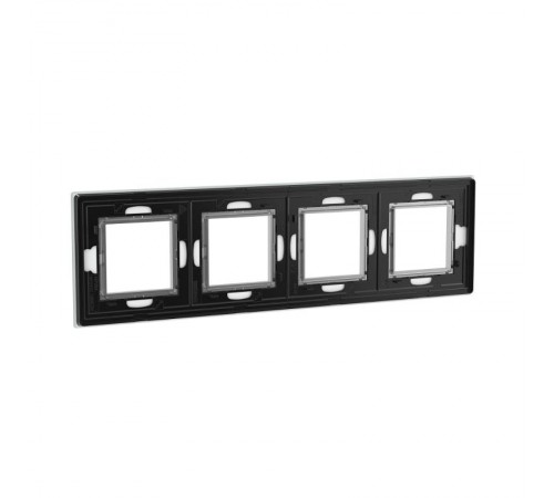 Рамка из натурального стекла, "Avanti", светло-серая, 8 модулей  4404828  DKC