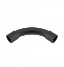 Поворот на 90 град. труба-труба, IP40, д.16мм, черный  50416B  DKC