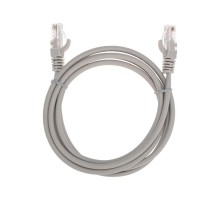 Патч-корд U/UTP CAT 5e, RJ45-RJ45, 26AWG, LSZH, серый, 1.5м REXANT  02-0100-105  REXANT