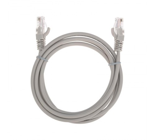 Патч-корд U/UTP CAT 5e, RJ45-RJ45, 26AWG, LSZH, серый, 1.5м REXANT  02-0100-105  REXANT