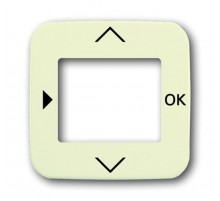 Плата центральная (накладка) для таймера 6455, 6456, серия Busch-Duro 2000 SI, цвет слоновая кость  6430-0-0285   2CKA006430A0285  ABB