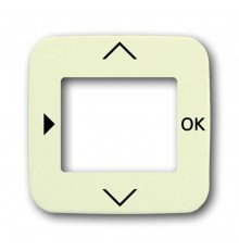 Плата центральная (накладка) для таймера 6455, 6456, серия Busch-Duro 2000 SI, цвет слоновая кость  6430-0-0285   2CKA006430A0285  ABB