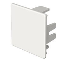 Торцевая заглушка кабельного канала WDK 40x40 мм (ПВХ,белый) (WDK HE40040RW)  6193218  OBO Bettermann
