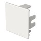 Торцевая заглушка кабельного канала WDK 40x40 мм (ПВХ,белый) (WDK HE40040RW)  6193218  OBO Bettermann