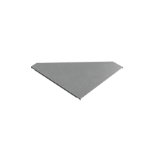 Крышка переходника левого 50-400 мм "ПЛЮС" HD  KPDplus50-400-L HD   КМ-профиль