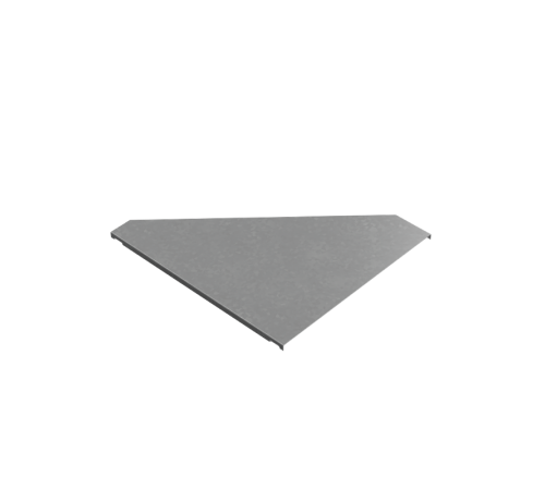 Крышка переходника левого 50-400 мм "ПЛЮС" HD  KPDplus50-400-L HD   КМ-профиль