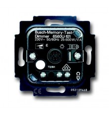 Мех. кл. светорегулятора для ламп накаливания и НВ галогенных ламп с индуктивным трансформатором, 20-500 Вт/ВА  6560-0-1207   2CKA006560A1207  ABB