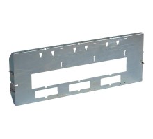 Монтажный узел с рег. по глубине - XL3 4000 - от 1 до 3 DPX 250/630 фикс. исполнения с УЗО - верт. монтаж - 36 модулей  020772  Legrand