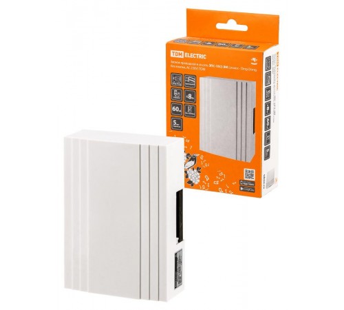 Звонок ЗПС-10/2-ЭМ (пров., в сеть, без кн., эл.мех - Ding-Dong)  SQ1901-0046  TDM