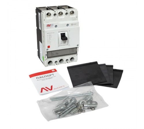 Выключатель автоматический AV POWER-2/3 125А 80kA TR AVERES  mccb-23-125H-TR-av  EKF