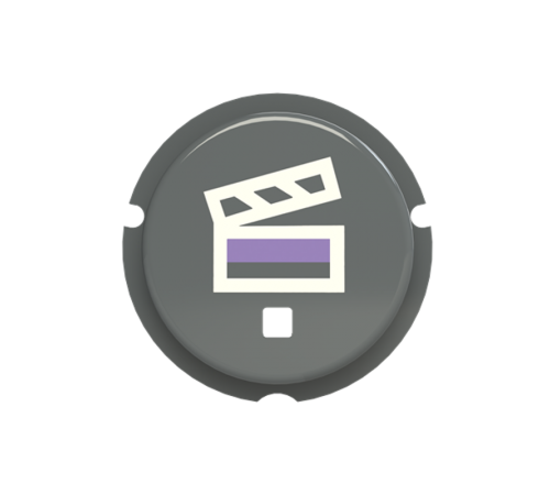 SBS-N2GR Кнопка сцена free@home, Zenit, серый  SBS-N2GR   2CLA202630N1402  ABB