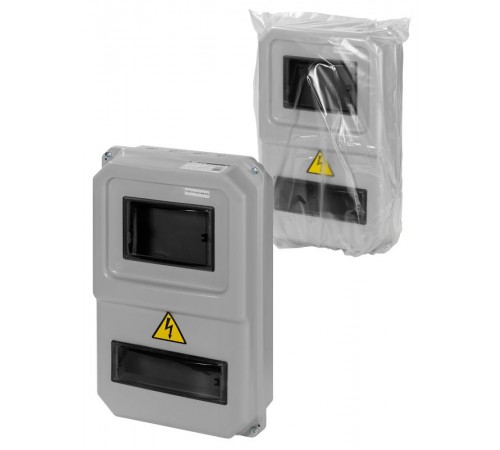 Щит учётно-распределительный ЩУРН-П-1ф-8 (383х234х119) пластик IP54   SQ0906-0301  TDM