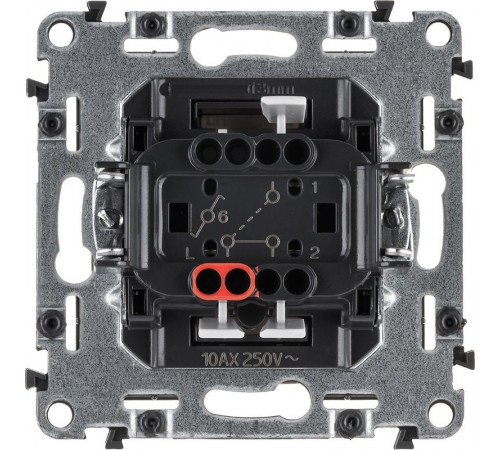 Valena ALLURE DIY Белый Переключатель 1-клавишный 10А 250В  752706  Legrand