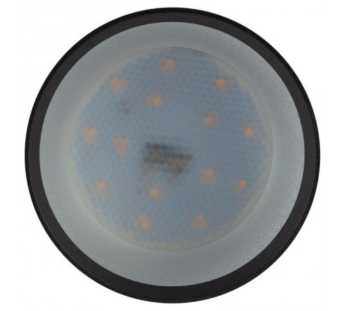 Светильник накладной подсветка OL8 GX53 BK/SL под лампу Gx53, алюминий, цвет черный+серебро (40/800)  Б0048540  ЭРА