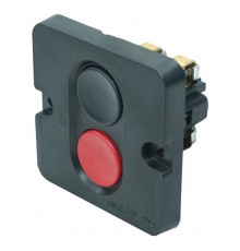 ПКЕ 612 У3, 10А, 660В, чёрный и красный цилиндр, в нишу, IP40, пост управления (ЭТ)  ET523349  Электротехник