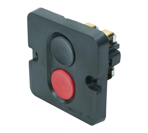 ПКЕ 612 У3, 10А, 660В, чёрный и красный цилиндр, в нишу, IP40, пост управления (ЭТ)  ET523349  Электротехник