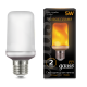 Лампа светодиодная Black LED T65 Flame 5W E27 20-80lm 1500K  157402105  Gauss