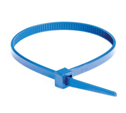 Хомут ETFE химически устойчивый из фторопласта, голубой, 4,6х200  CTETFE-4.6-200  DKC