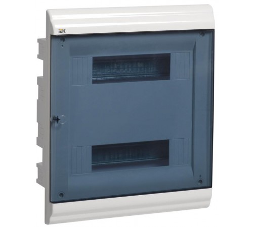 Корпус пластиковый встраиваемый на 24 модуля ЩРВ-П-24 IP41 (360х306х102мм) PRIME  MKP82-V-24-41-10  IEK