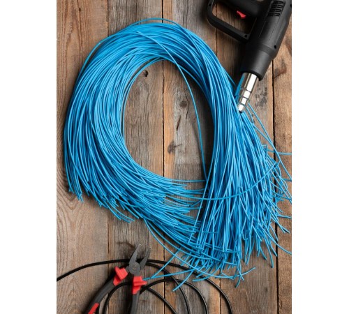 Термоусаживаемая трубка ТУТ нг 4/2 синяя EKF PROxima  tut-4-g-1m  EKF