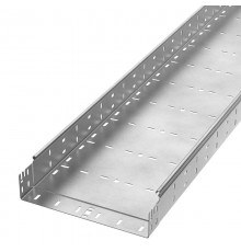 Лоток перфорированный Профи INOX (AISI 304) 300х80x3000 (1,5 мм) (6 м/уп)  PR16.13291  Промрукав