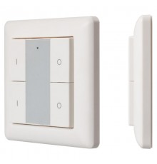 Панель Knob SR-2853K4-RF-UP White (3V, DIM, 2 зоны)  021459  Arlight