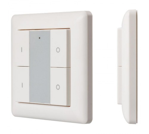 Панель Knob SR-2853K4-RF-UP White (3V, DIM, 2 зоны)  021459  Arlight