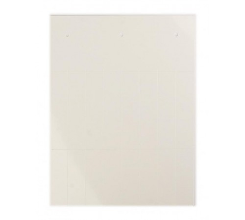 Табличка полужесткая. Клейкое основание. ПВХ-0,5. Белая  TAS4915AW  DKC