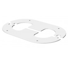 Рамка электромонтажной колонны ISS (сталь,белый) (WAG70140TRW)  6290200  OBO Bettermann