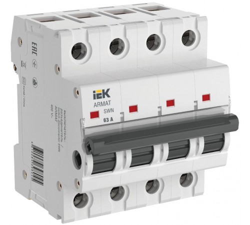 ARMAT Выключатель нагрузки SWN 4P 63А  AR-SWN-4-063  IEK
