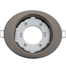 Светильник встраиваемый под лампу GX53 NGX 93 029 NGX-O1-005-GX53 (Эллипс черный хром)  93029  Navigator