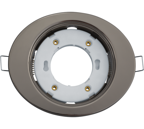 Светильник встраиваемый под лампу GX53 NGX 93 029 NGX-O1-005-GX53 (Эллипс черный хром)  93029  Navigator