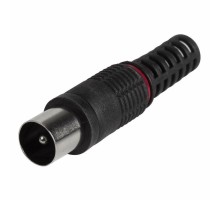 РАЗЪЁМ  штекер  TV  без пайки  Черный  05-2042-2  PROconnect