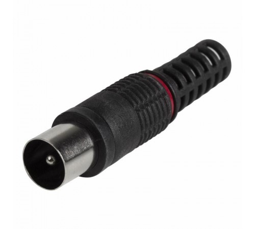 РАЗЪЁМ  штекер  TV  без пайки  Черный  05-2042-2  PROconnect