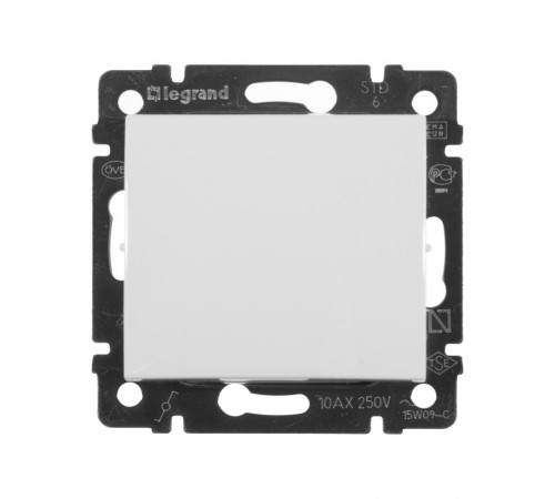 Valena Белый Переключатель 1-клавишный  774406  Legrand