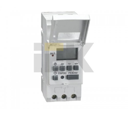 Таймер ТЭ15 цифровой 16А 230В на DIN-рейку   MTA10-16  IEK