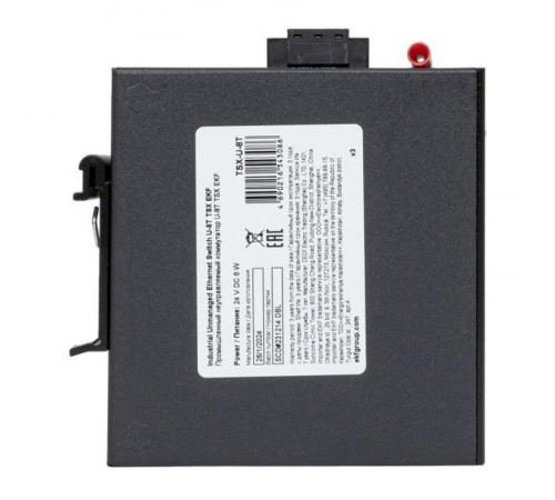 Промышленный неуправляемый коммутатор U-8T, 8 портов 10/100Base-T(X) RJ45, монтаж на динрейку TSX TSX-U-8TEKF