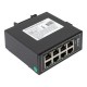 Промышленный неуправляемый коммутатор U-8T, 8 портов 10/100Base-T(X) RJ45, монтаж на динрейку TSX TSX-U-8TEKF
