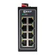 Промышленный неуправляемый коммутатор U-8T, 8 портов 10/100Base-T(X) RJ45, монтаж на динрейку TSX TSX-U-8TEKF
